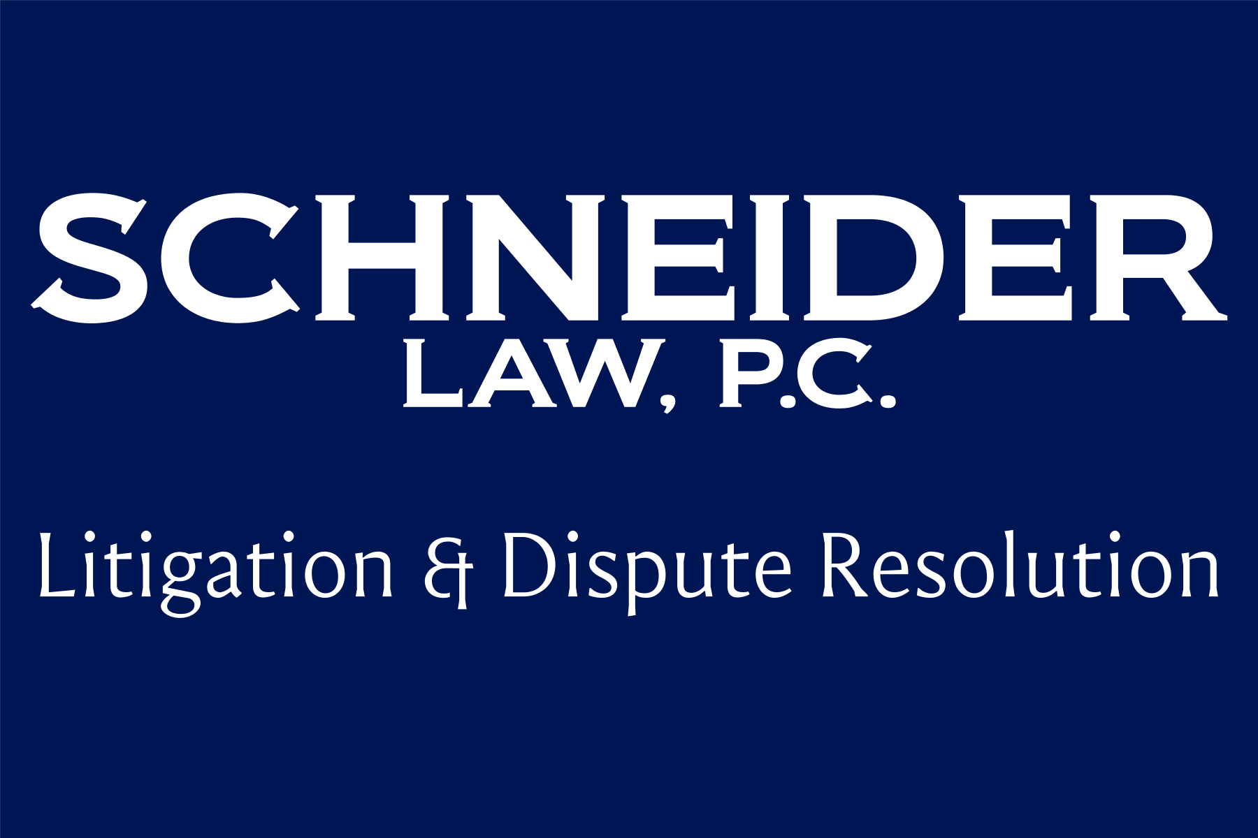 Schneider Law, P.C.